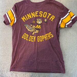 Colosseum Minnesota Golden Gophers Kids Purple Tee